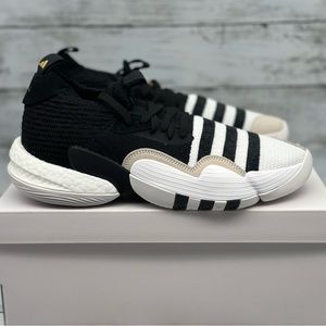 Adidas Trae Young 2 Men's Basketball Shoes Sneakers White Black New